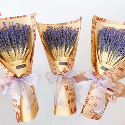 Bó hoa Lavender khô (oải hương)