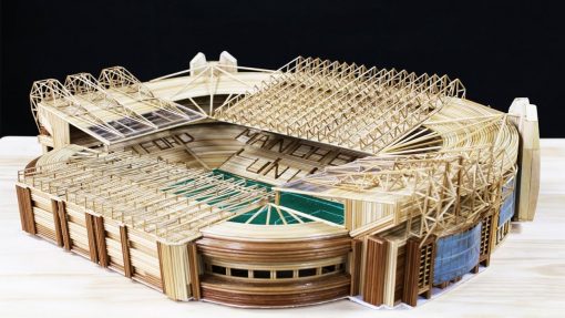 Bộ KIT làm sân Old Trafford của MU bằng tăm tre