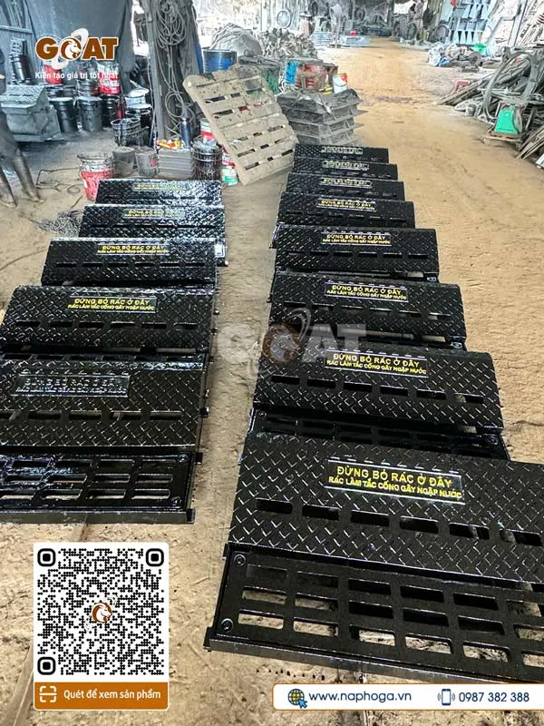 Bó vỉ gang cầu