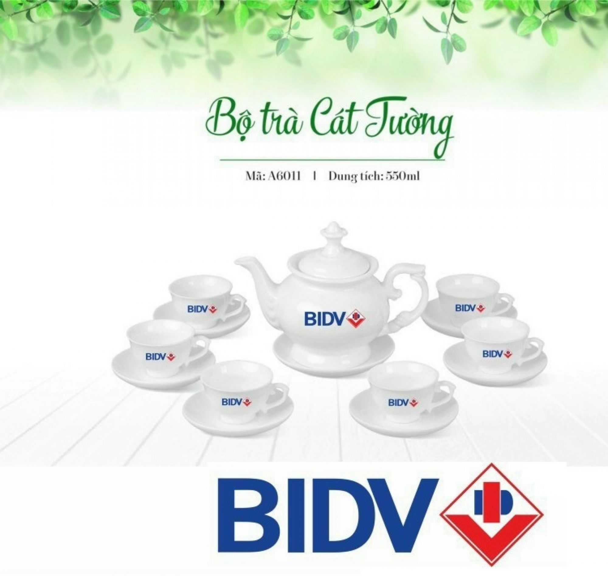 Bộ ấm trà Cát Tường