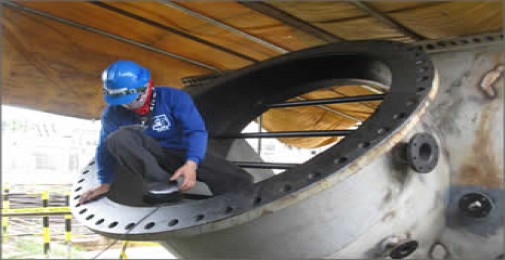 Bọc phủ cao su chịu hóa chất