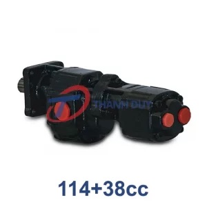 Bơm bánh răng đôi thủy lực 114-38cc