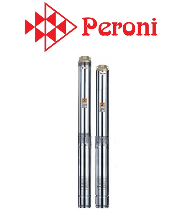 Bơm chìm giếng khoan Peroni Model 4PR16/25 7.5Kw