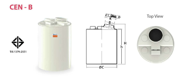 Bồn chứa hóa chất Cen B