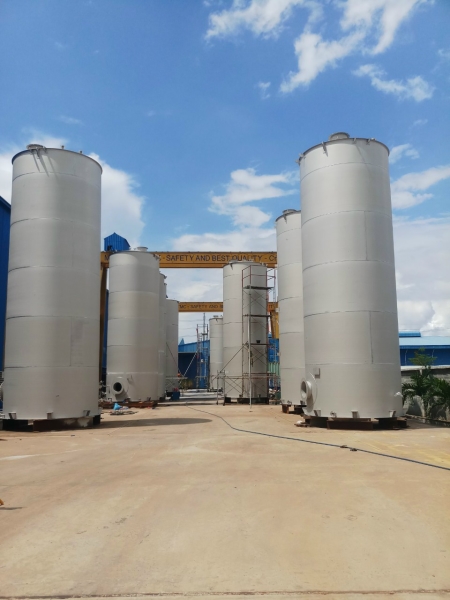 Hệ thống bồn công nghiệp lớn