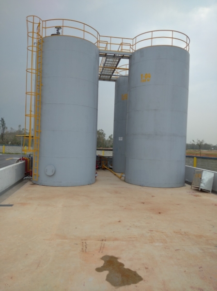 Hệ thống bồn công nghiệp lớn