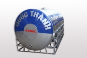 Bồn inox nằm 4000L