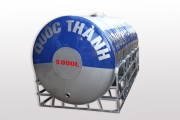Bồn inox nằm 5000L