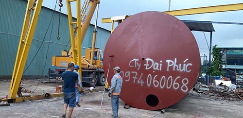 Bồn nhà máy sản xuất nệm cao su
