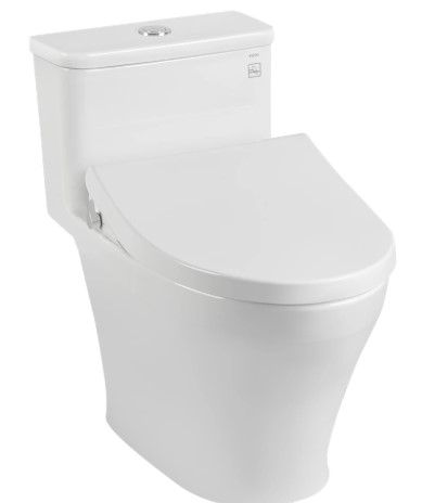 Bồn cầu TOTO MS857DE4 nắp cơ Ecowasher TCW1211A