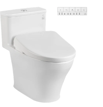 Bồn cầu điện tử TOTO MS857CDW23 nắp rửa Washlet TCF47360GAA S7 giấu dây