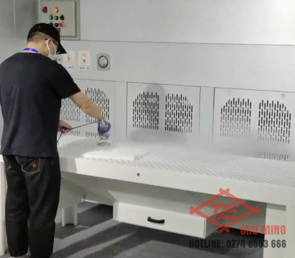 Buồng hút bụi chà nhám