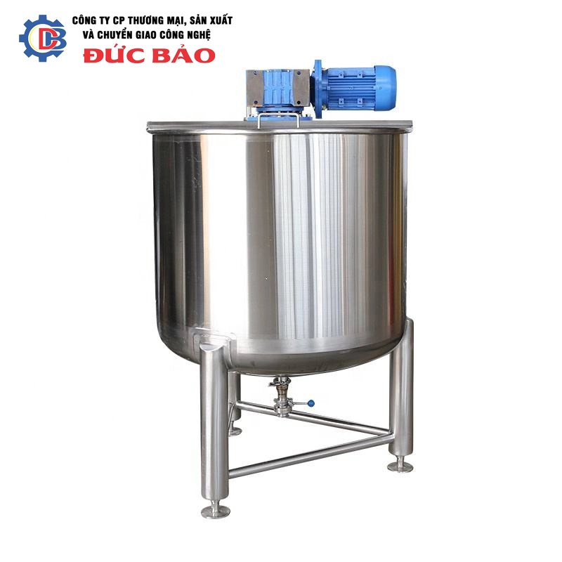 Bồn khuấy nắp bán nguyệt