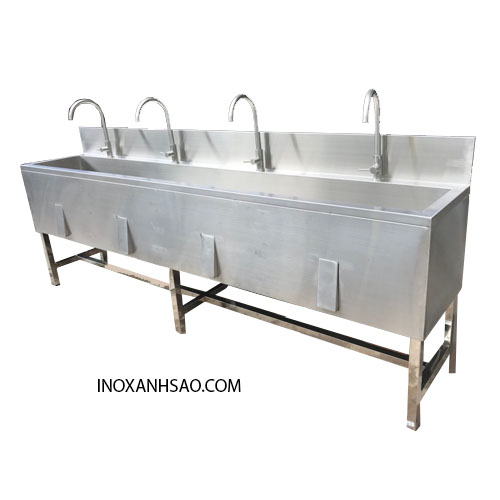 Bồn rửa tay van nhấn gối