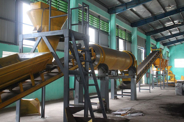 Dây chuyền sản xuất phân bón