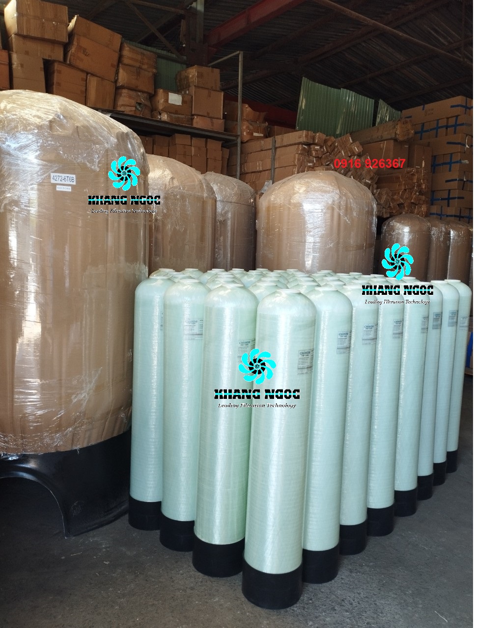 Bồn lọc áp lực