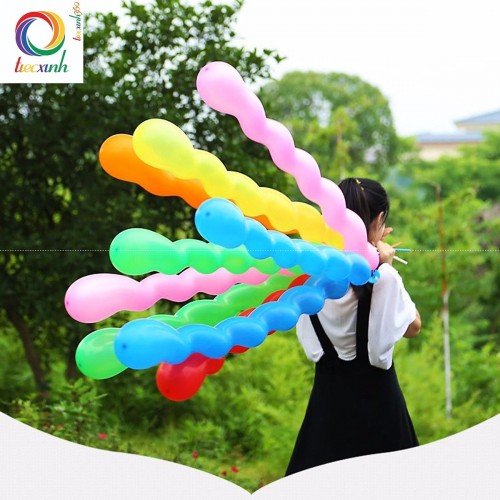 Bong bóng xoắn nhiều màu