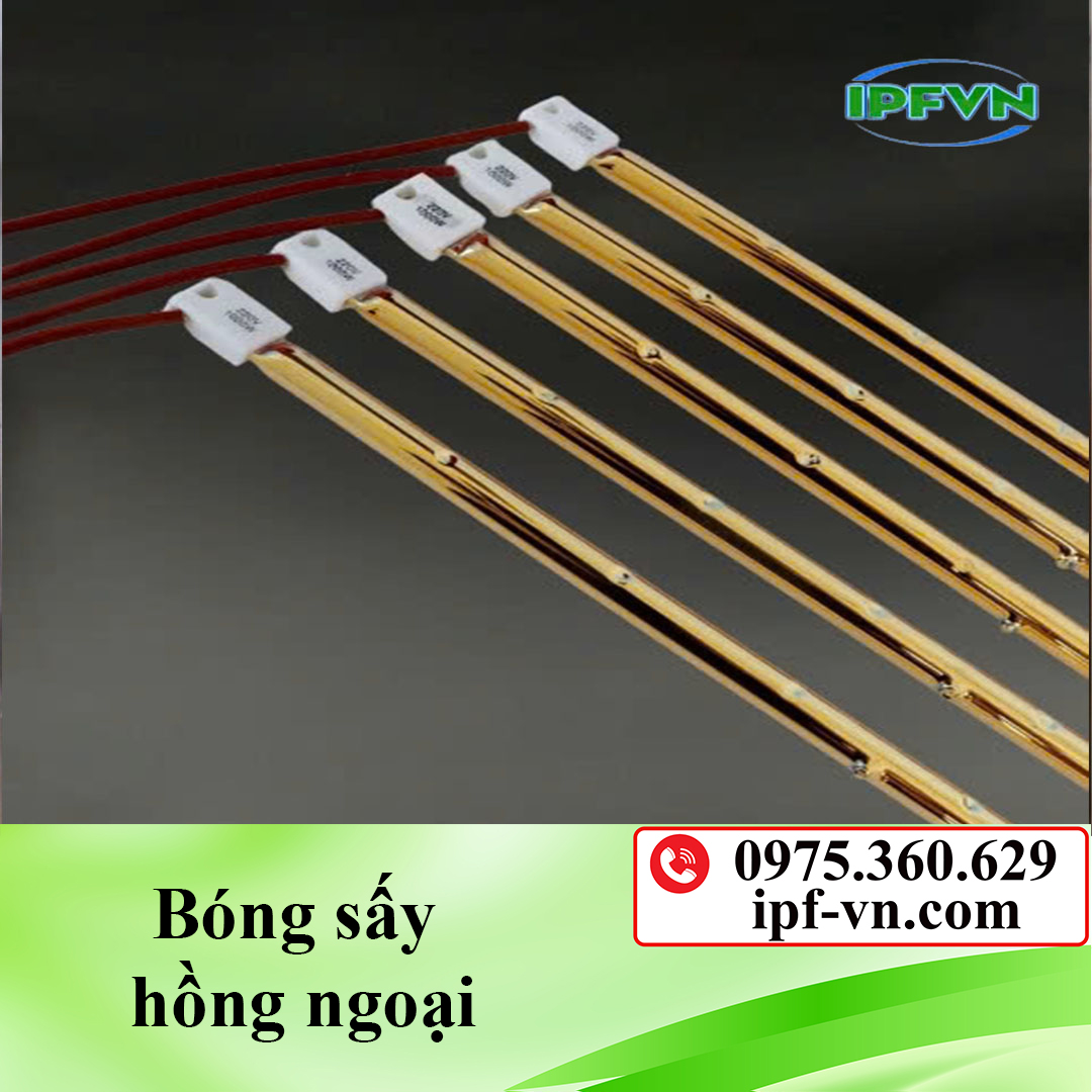 Bóng sấy hồng ngoại 1kw sấy công nghiệp