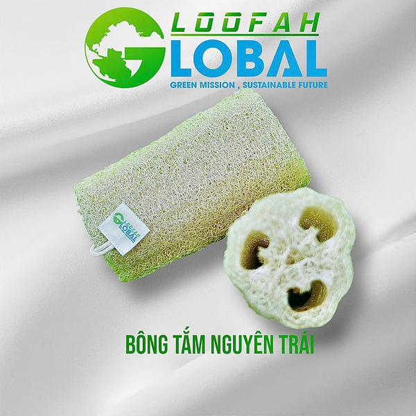 Bông tắm xơ mướp nguyên trái