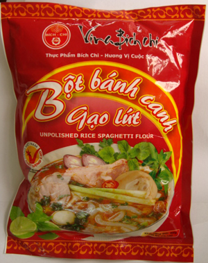 Bột bánh canh gạo lứt