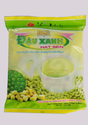 Bột đậu xanh hạt sen