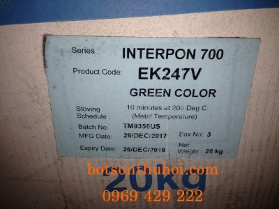 Bột sơn tĩnh điện tồn kho Green