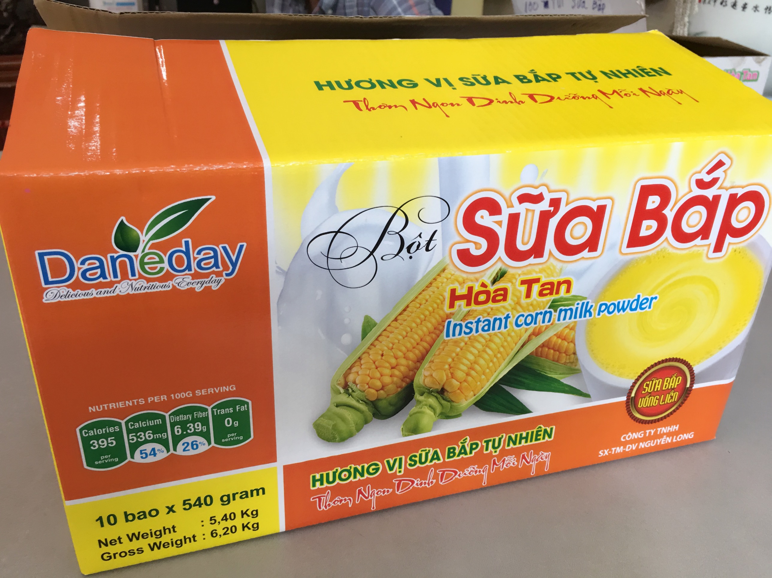 Bột sữa bắp