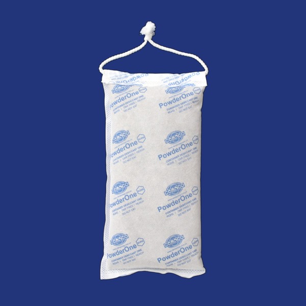 Bột hút ẩm 1000g - Vải không dệt có logo - Dây treo