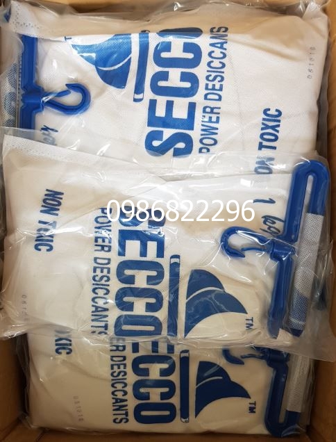Bột hút ẩm SECCO treo Container 1000g, 2000g