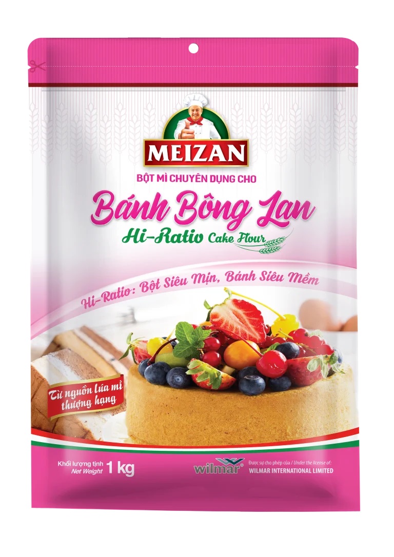 Bột mỳ bánh bông lan Meizan