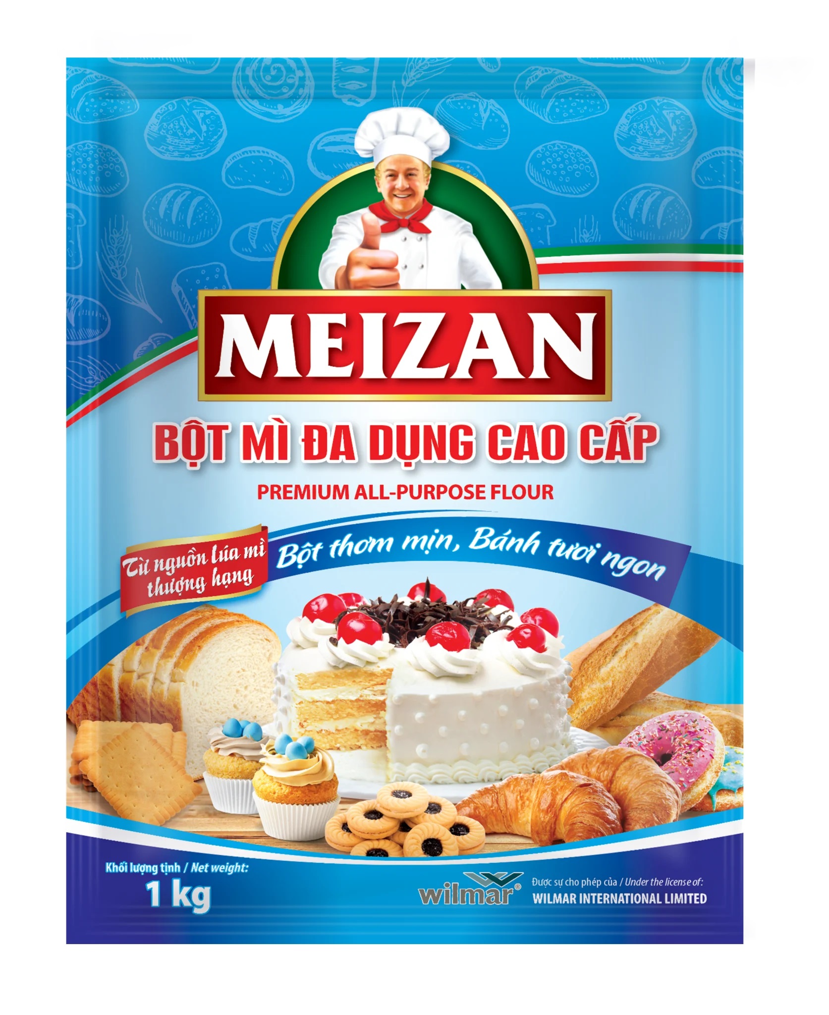 Bột mỳ đa dụng cao cấp Meizan