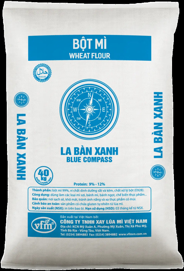 Bột mỳ la bàn xanh
