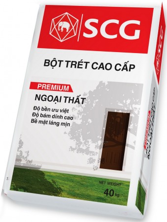 Bột trét tường ngoại thất cao cấp SCG