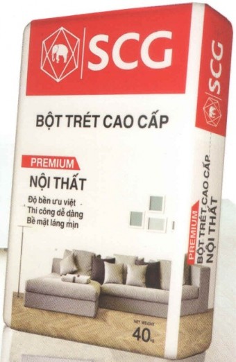 Bột trét tường nội thất cao cấp