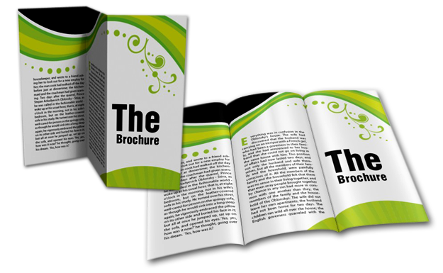 In brochure