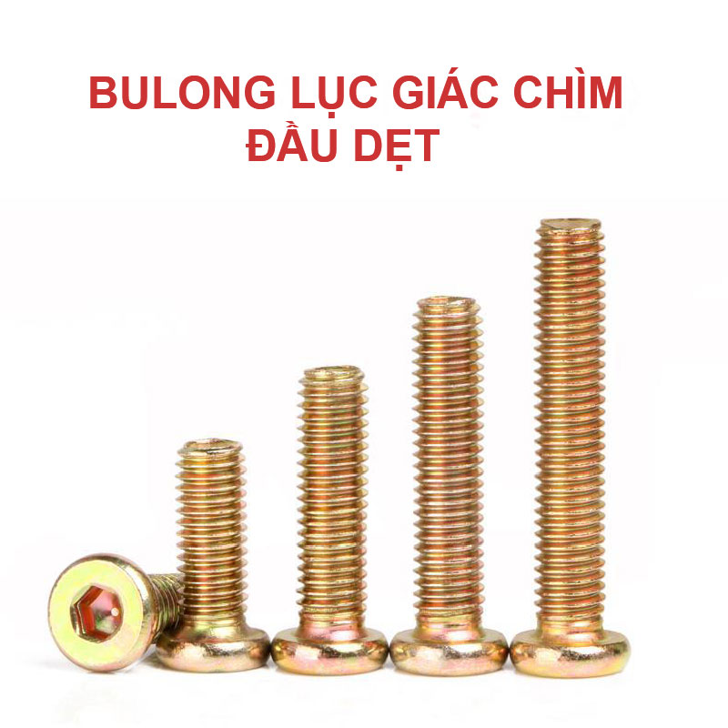 Bulong lục giác chìm đầu dẹt