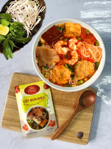 Cốt bún riêu