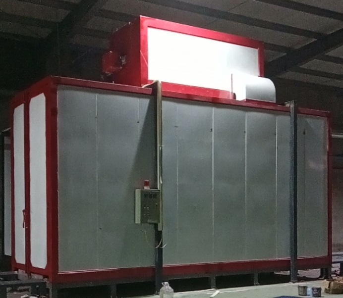 Buồng sấy mẻ đầu đốt gas