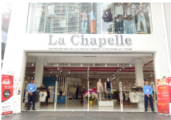 Bảo vệ shop thời trang