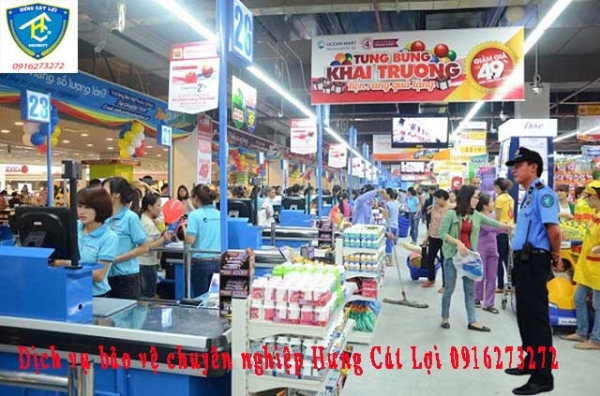 Bảo vệ siêu thị