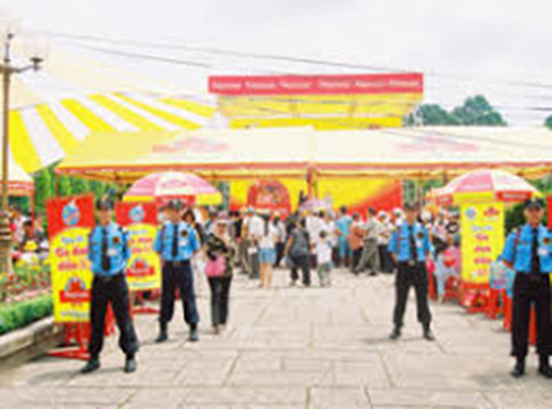Bảo vệ hội chợ triển lãm