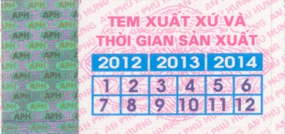 Tem giấy vỡ