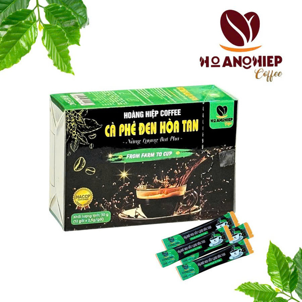 Cà phê đen hòa tan