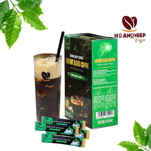 Cà phê đen hòa tan