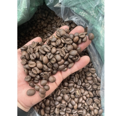 Cà phê rang mộc hạt Robusta Honey