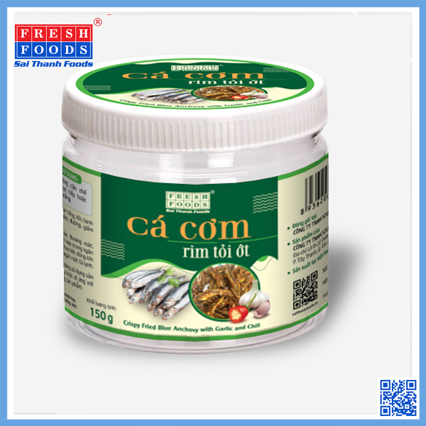Cá cơm rim tỏi ớt