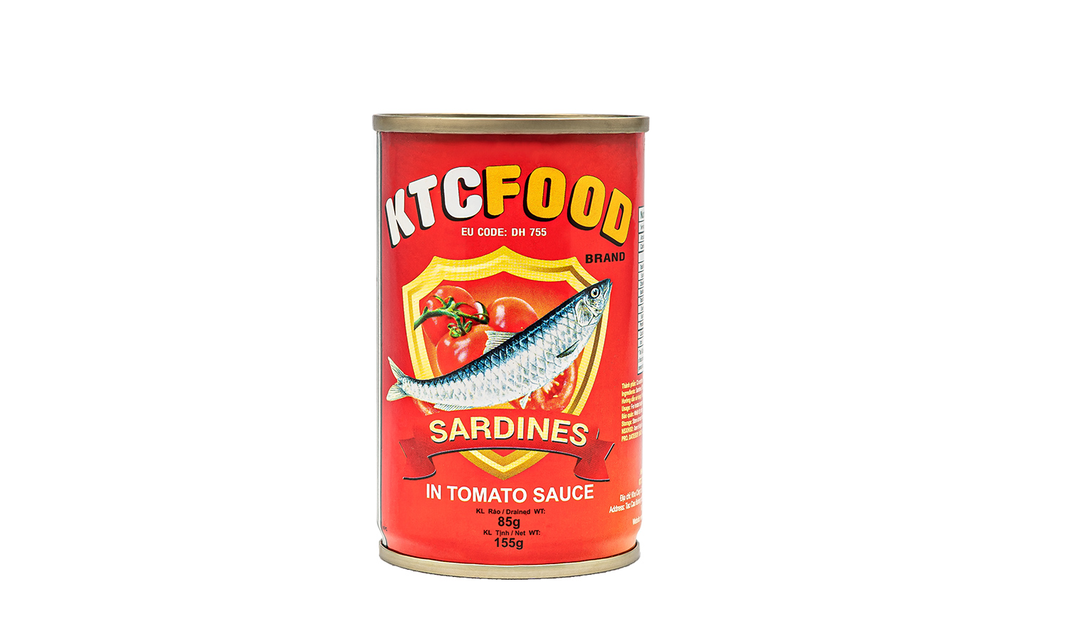 Sardines sốt cà - lon cao