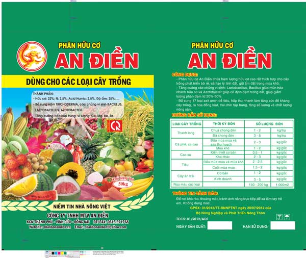 Phân bón các loại cây trồng