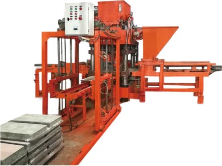 Máy sản xuất ngói, tấm bê tông
