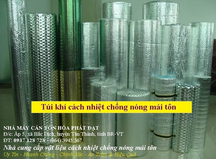 Cách Nhiệt Mái Tôn